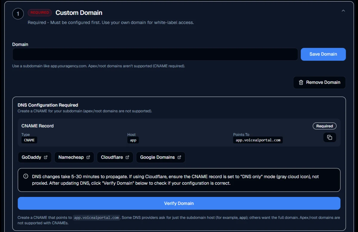 white label voice ai dashboard 01